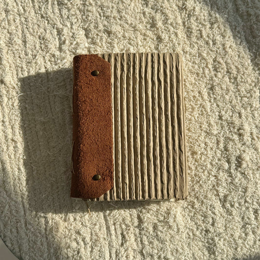 Manifest Handmade Chestnut Journal