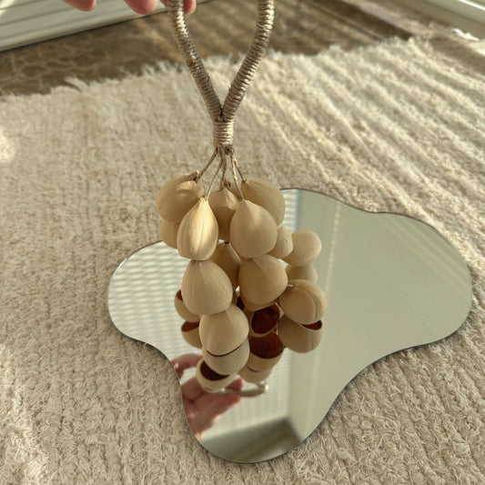 Inner Calm Handcrafted healing nutshell charm