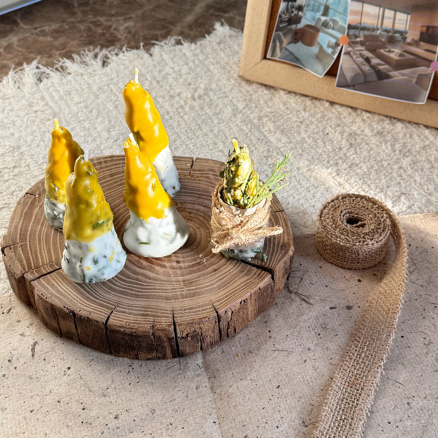 Handcrafted Sleep Witch Candle